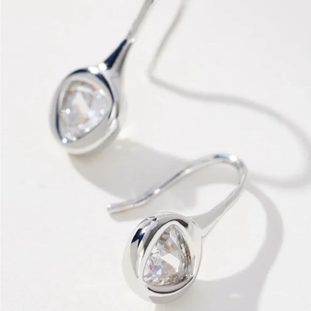 Anthropologie Dainty Fish Hook Earrings NWT